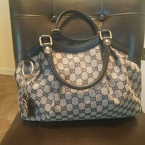Authentic Gucci Canvas Tote